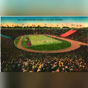 PA4. STANDFORD UNIVERSITY- CALIFORNIA- Vintage Postcard